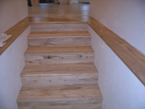 stair treads and risers